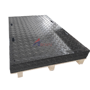 Construction Equipment temporary HDPE ground protection mat