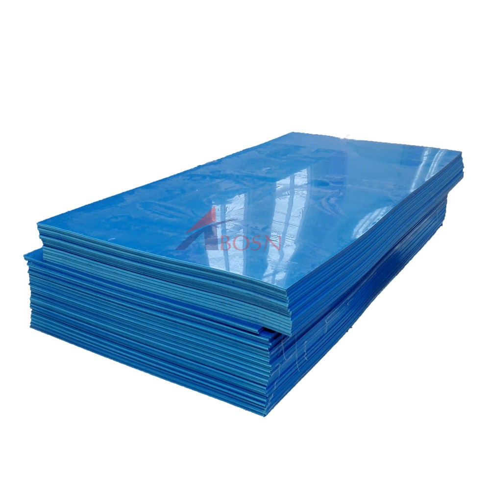 Excellent chemical resistance HDPE colorful plastic sheet
