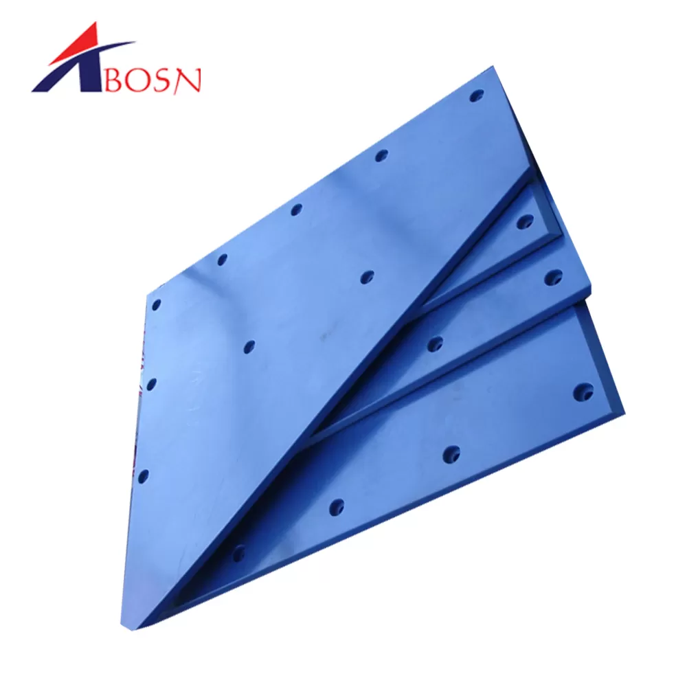 UHMWPE coal bunker liner or flame retardant and self-lubricating plastic chute liner sheet