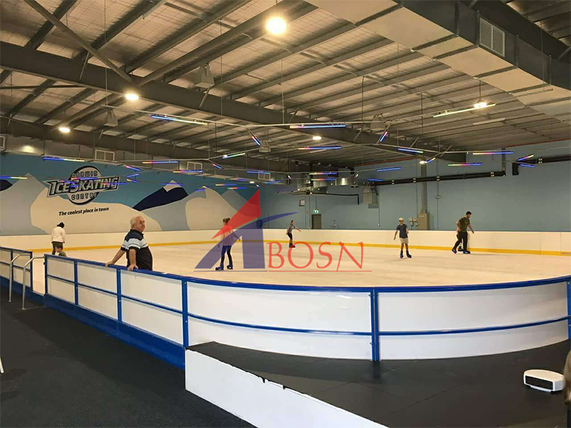 synthetic ice Uhmwpe hockey ice rink dasher board manufacture