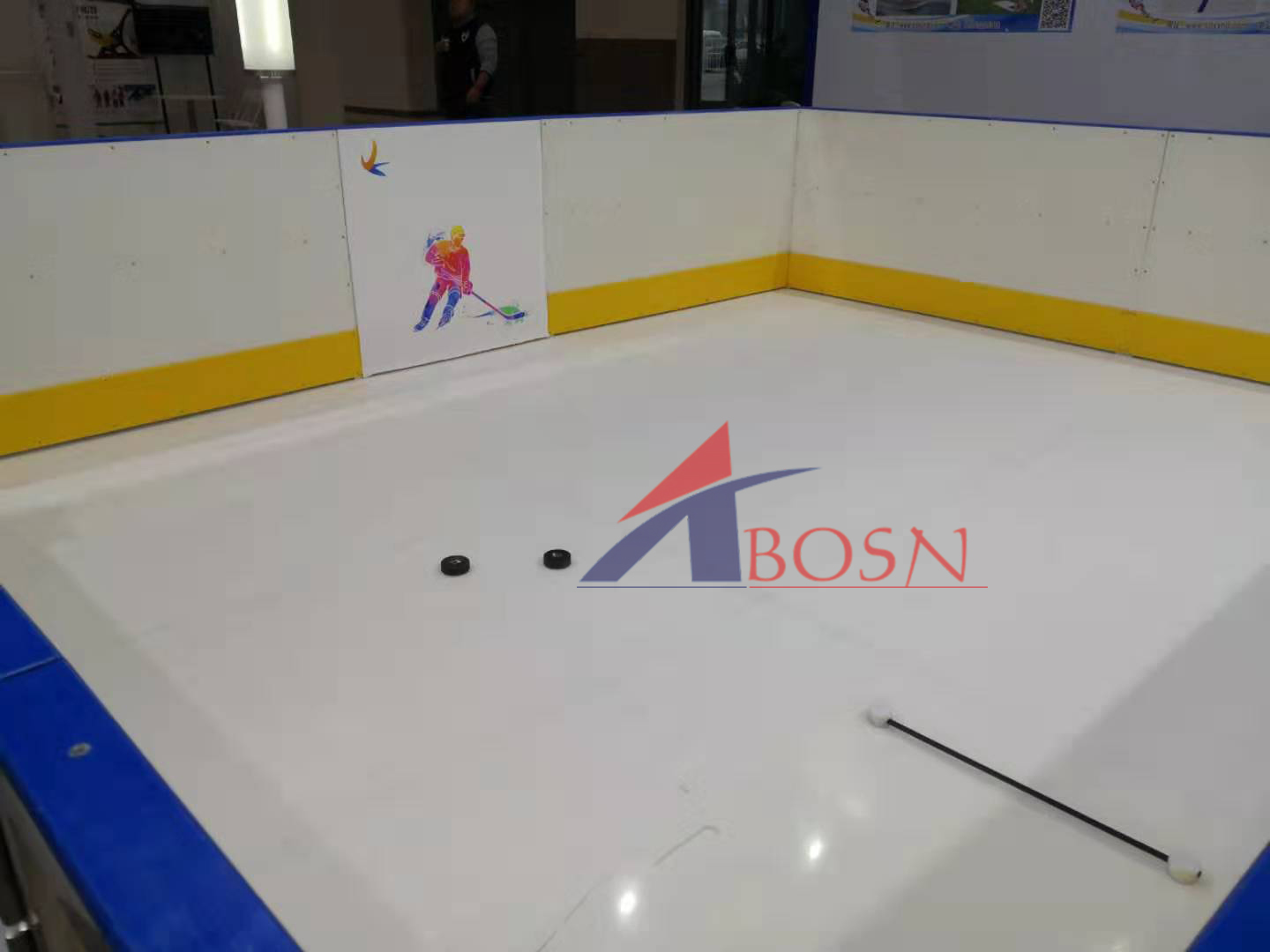 Portable Ice Hockey Dasher Board / Ice Rink Fence Ice Rink System