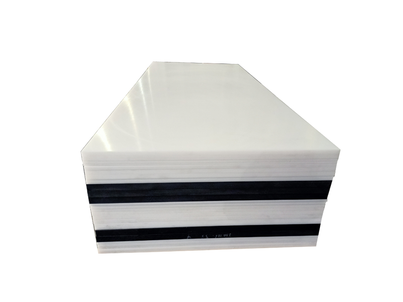 Custom Size Black and White Glossy Anti-UV Plastic HDPE Sheet
