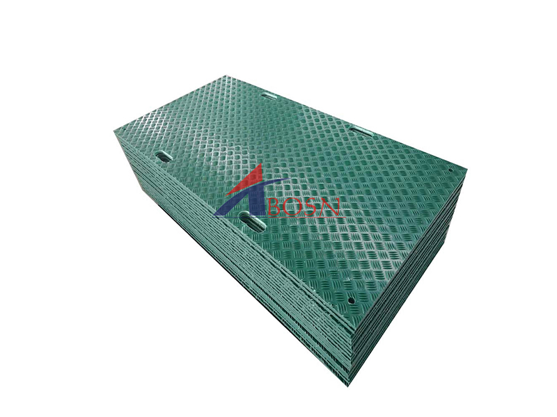 Polyethylene Ground Protection Place Floor Mats Plastic Anti-Slip HDPE Track Construction Mats