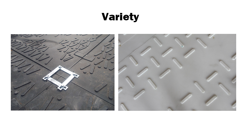 UHMWPE Heavy Duty Floor Panel Temporary Construction Road Mat