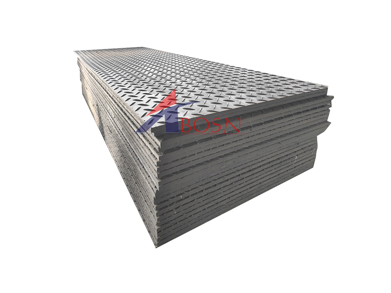 High Quality Durable 4X8 HDPE Construction Temporary Ground Protection Road Track Mat