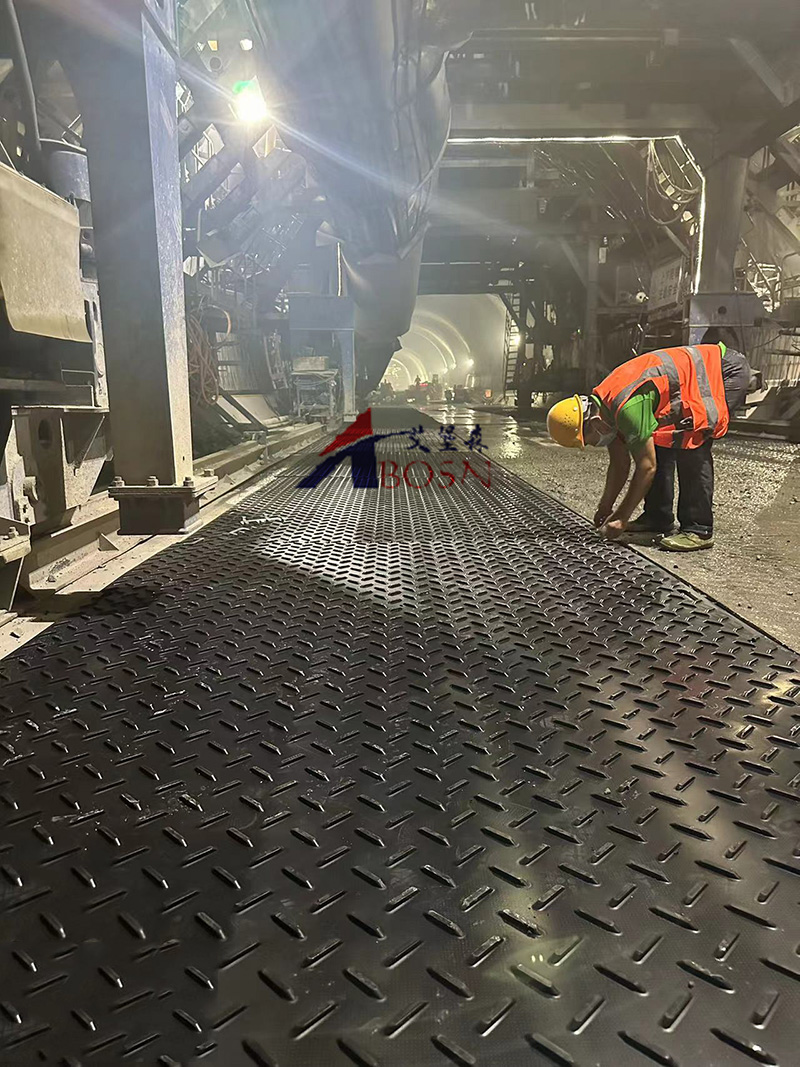 HDPE mat off temporary road mats ground protection mats