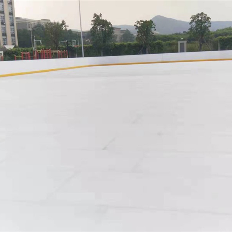 Self Lubricating Portable Outdoor Polyethylene Sheet Synthetic Ice Rink