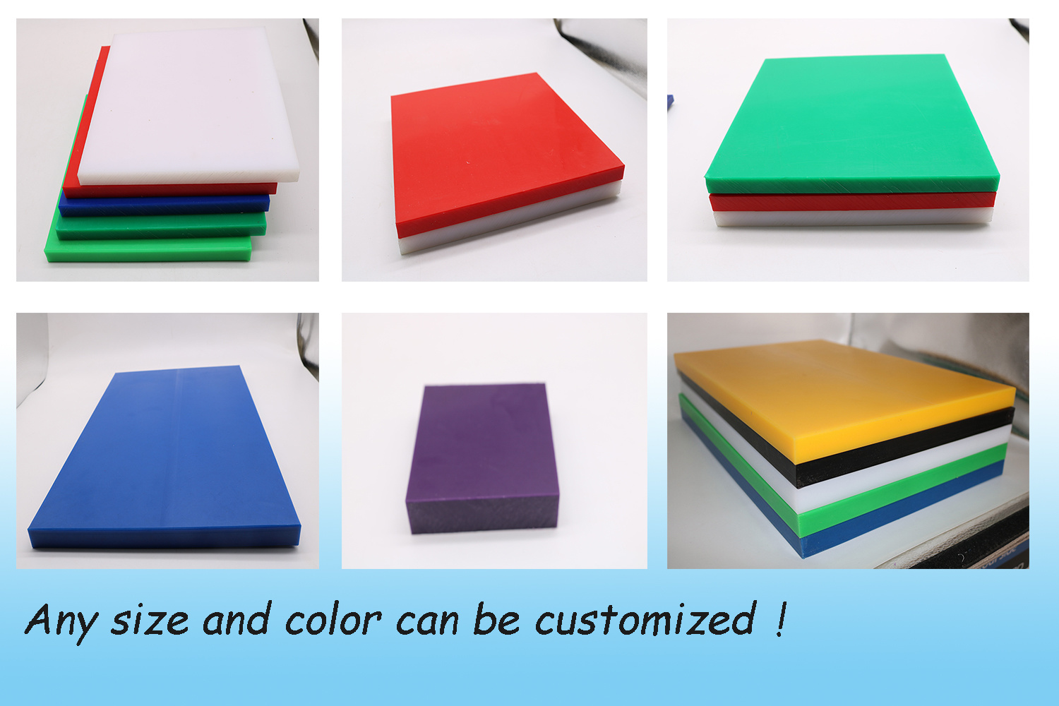 Customized High Resistance Mould Pressing 10-300mm Plastic PE UHMWPE Sheet Suppliers