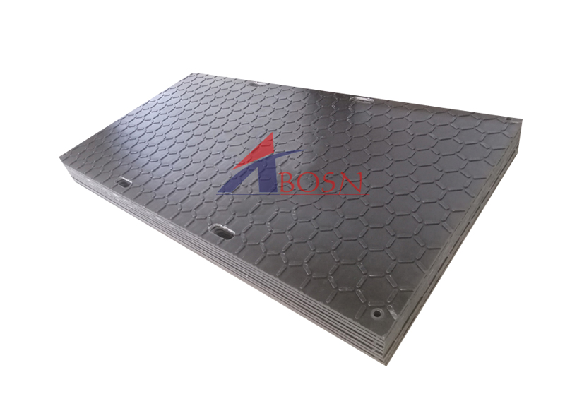 Portable HDPE plastic ground protection mat