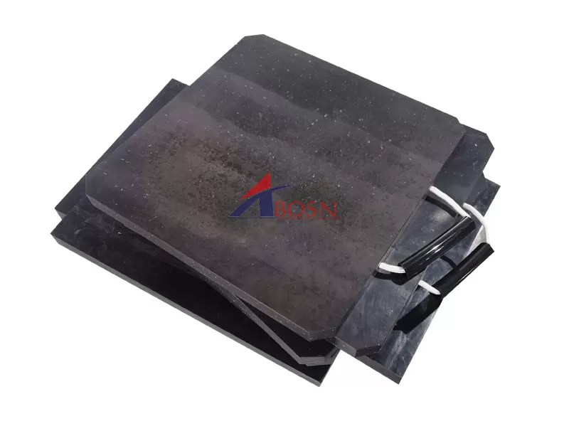 Good impact UHMWPE crane outrigger pads