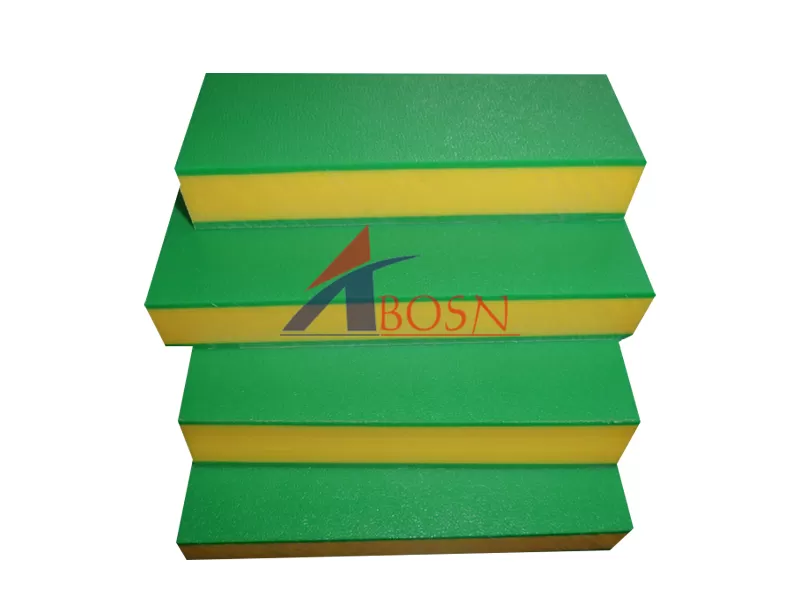 sandwich color HDPE plastic sheet