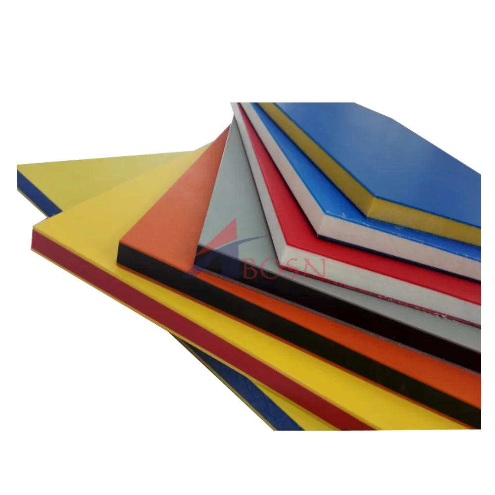 Orange peel HDPE plastic sheet