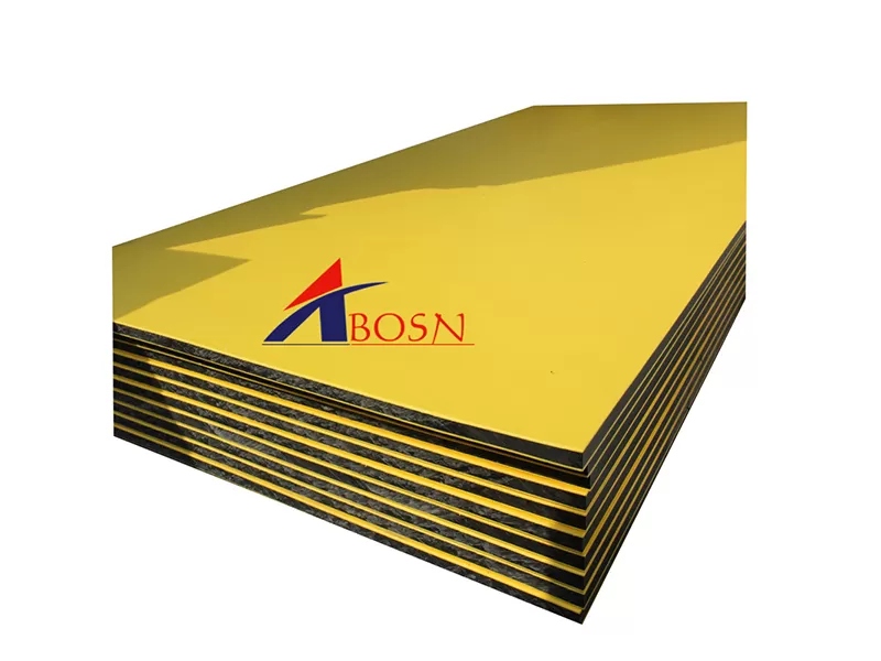 double color HDPE boards/dual color 3 layer HDPE panel/ HDPE double color plastic sheet