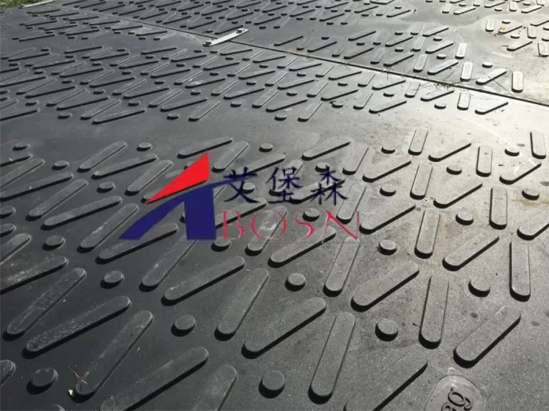 4x8 Plastic Uhmwpe Temporary Heavy Duty Construction Track Road Mat