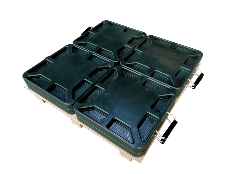500X500X40mm Engineering Plastics HDPE Outrigger Pads for Sale