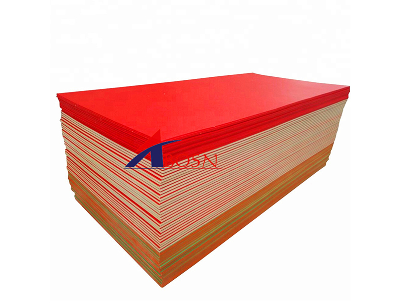 Orange Skin Texture Double Color HDPE Sheet for Playground Equipment