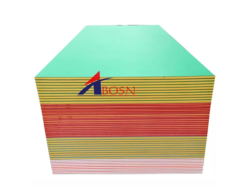 hdpe polyethylene double color sheet/3 layer sheet/sandwich board