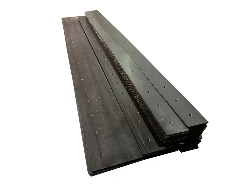 Custom extrusion UHMWPE plastic profile wear strips plastic strip for Industry