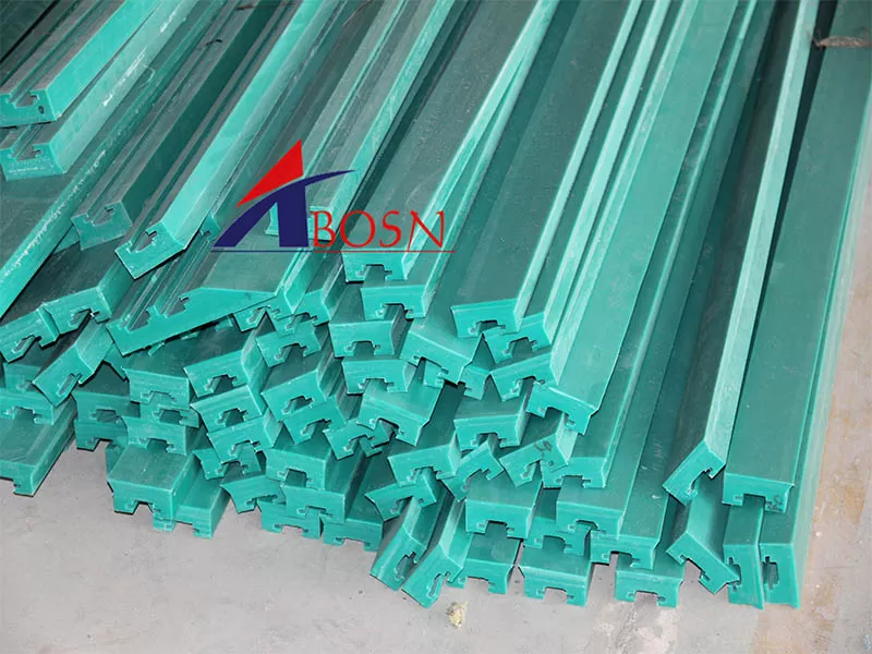 Slide UHMWPE Polyethylene Plastic Guide Rails Wear Strip CNC Machining Parts Linear Guide Rail