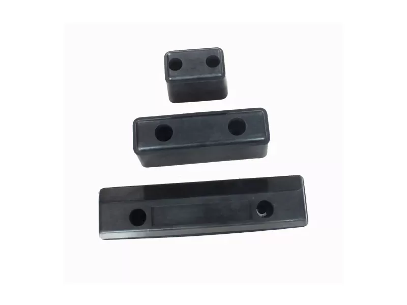 custom rubber bumper block durable truck rubber vibration damper block rubber dock damper for trailer