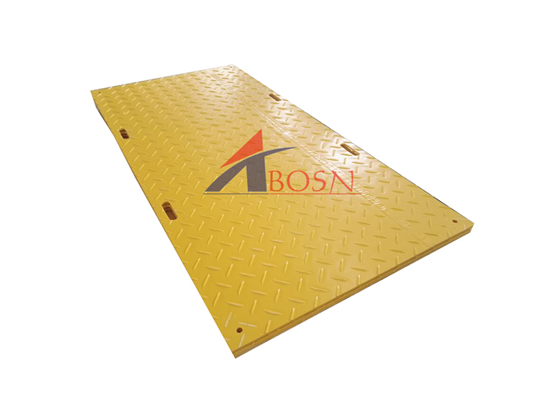 Polyethylene Ground Protection Place Floor Mats Plastic Anti-Slip HDPE Track Construction Mats