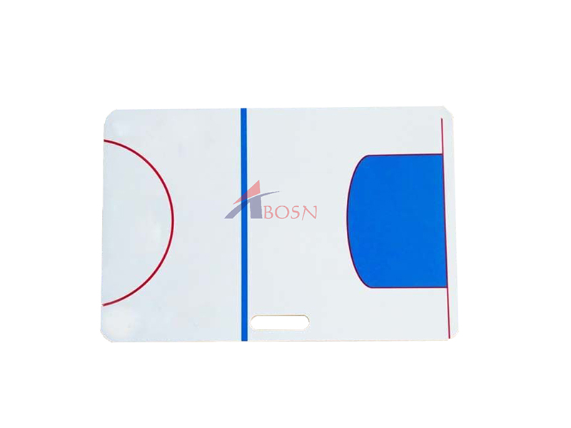 plastic practice ice hockey shooting pads for child