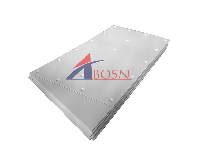 UHMWPE coal bunker liner or flame retardant and self-lubricating plastic chute liner sheet