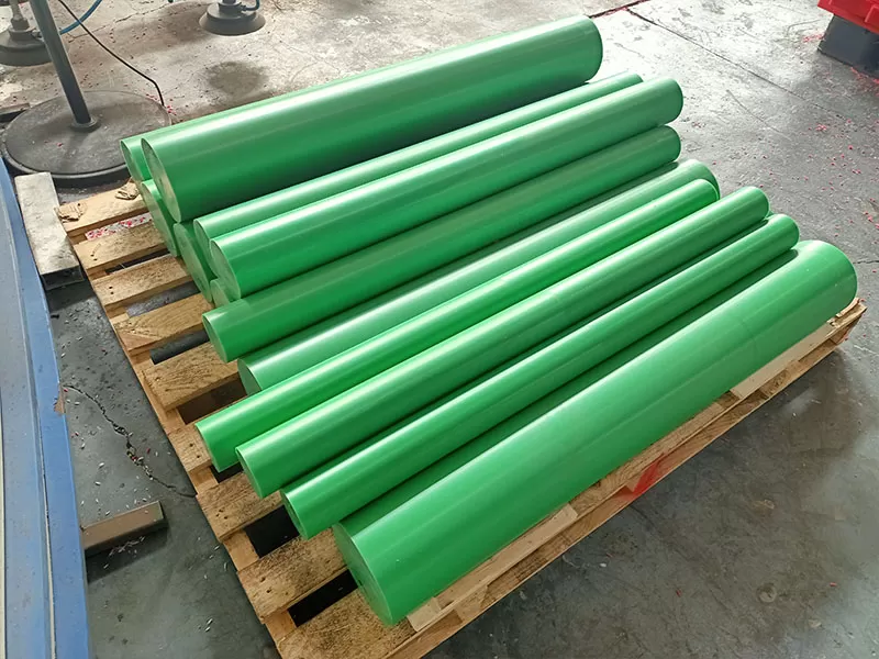 Plastic bar wear resistance UHMWPE injection molding rod fitting Customized high quality plastic rod products