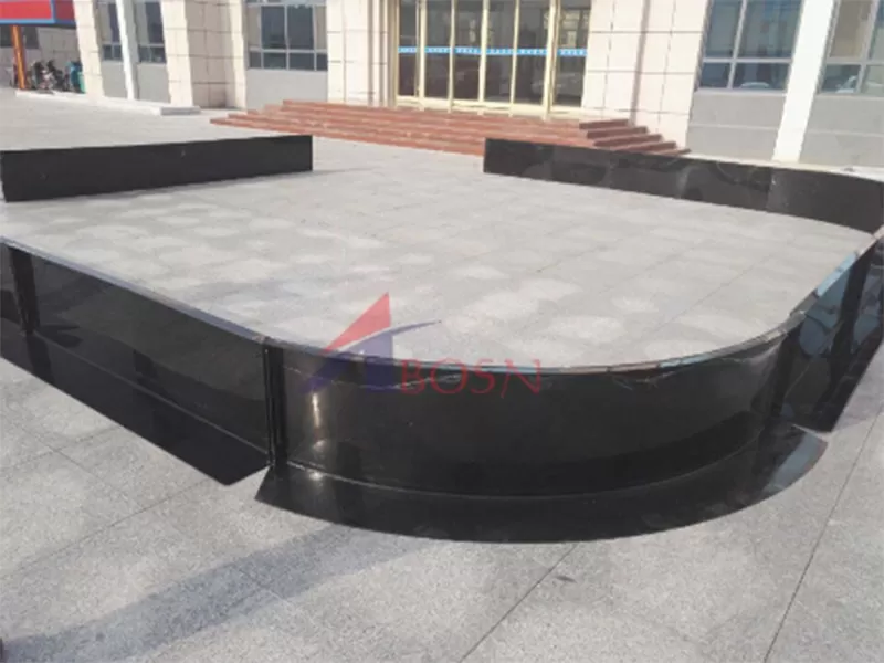 Polypropylene Easy to Install PP Floorball Rink Board