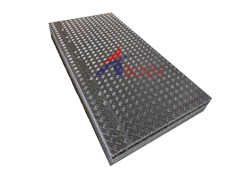 HDPE road temporary ground protection mat heavy machinery temporary road