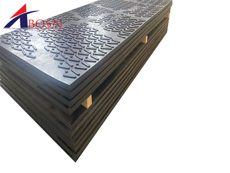 Heavy Duty Roadway Panel Ground Protection Sheets Temporary Roadways Mat