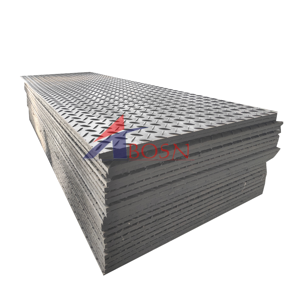 4FT X8 Plastic HDPE Construction Road Ground Protection Mats