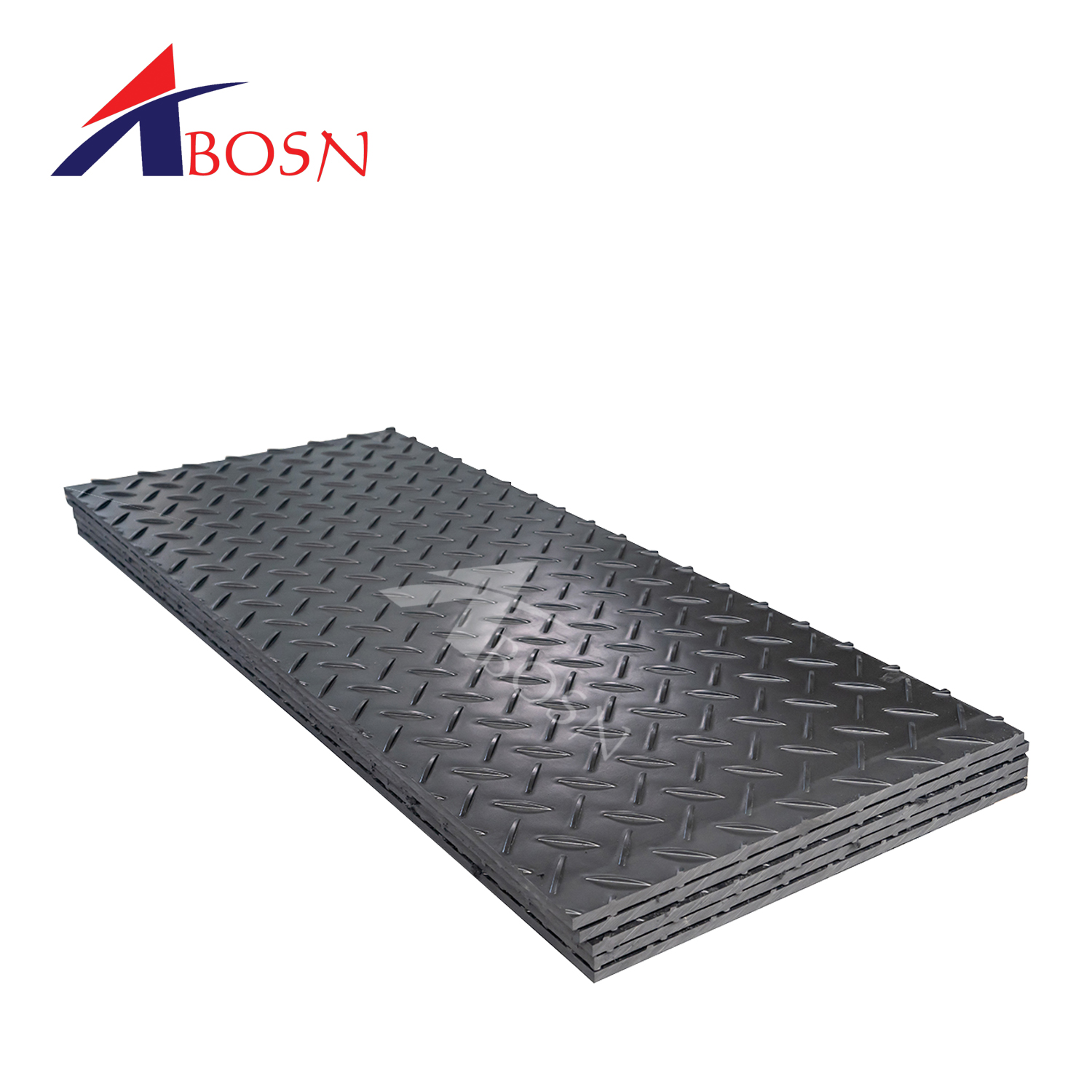 Large Heavy Duty 1/2inch Ground Protection HDPE Trackway Plastic Mat