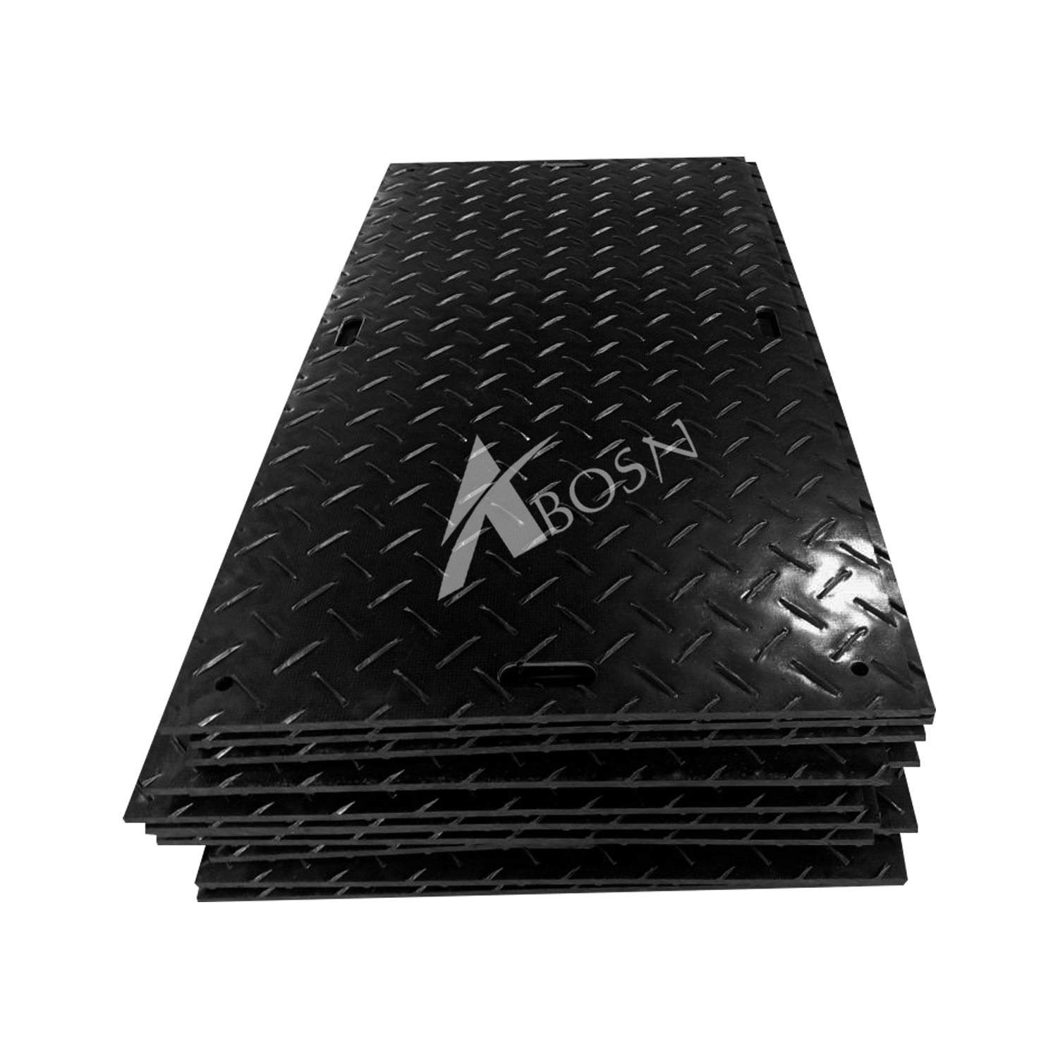 HDPE plastic temporary ground protection access trackway mats road plates