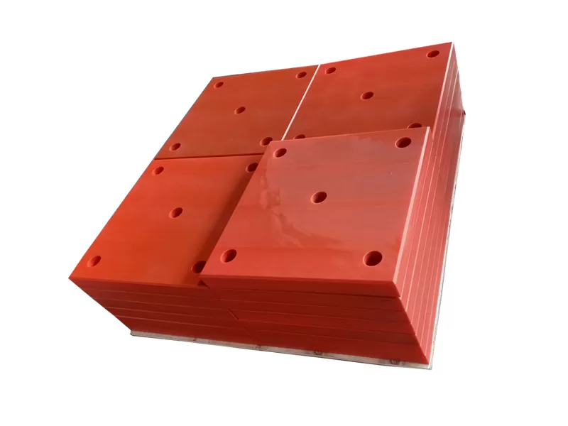 Anti-wear UHMWPE sheets custom color for coal bunker bin lining chute hopper liner