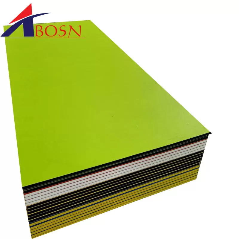 HDPE double color plastic sheet HDPE sandwich 3 layer for various signs /children toys equipment /camping equipment