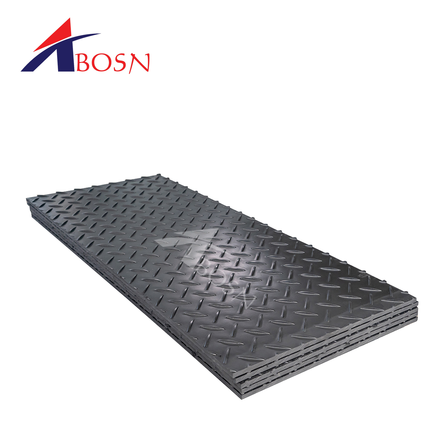 Portable temporary waterproof road protection mat HDPE plastic ground cover sheet