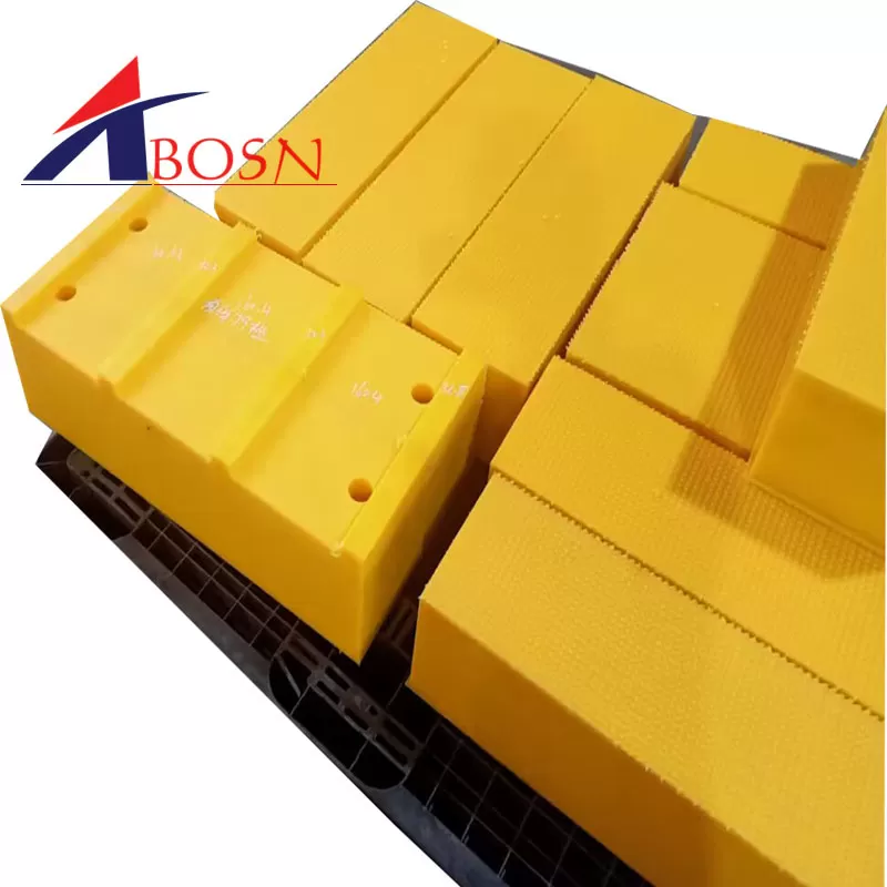 Anti-impact UHMWPE marine fender pad