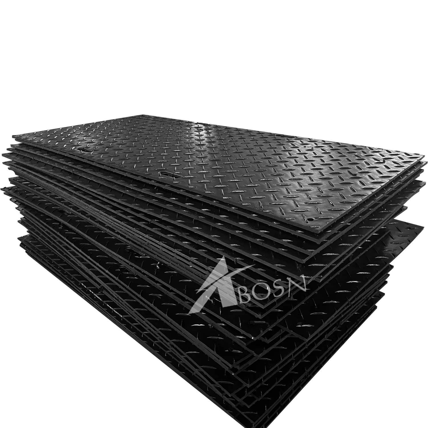 HDPE temporary road panel/Polyethylene floor protection uhmwpe ground mats