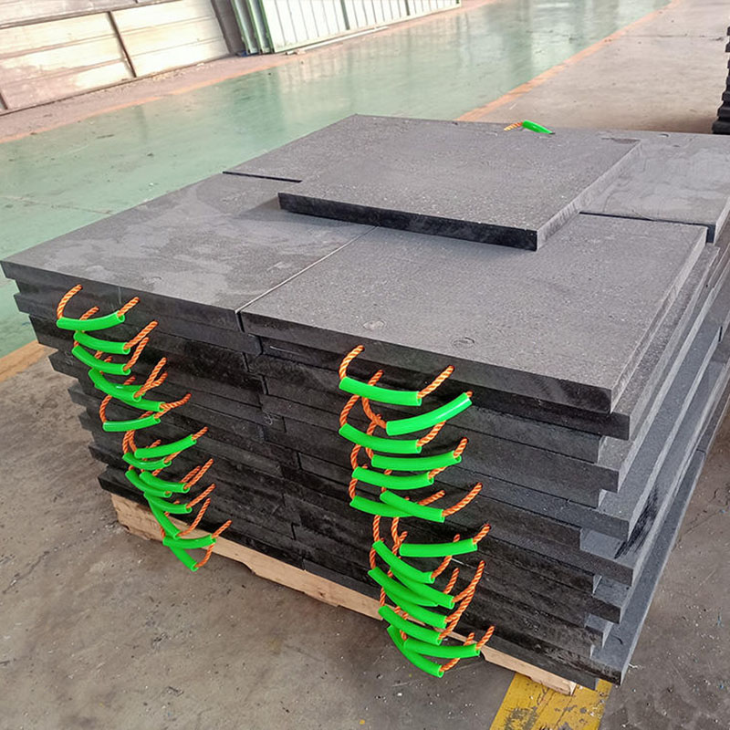 Custom Size Plastic UHMW PE Crane Stabilizer Pad