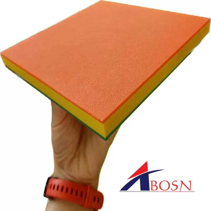 Customized HDPE sheet pe board playground dual color HDPE sheet